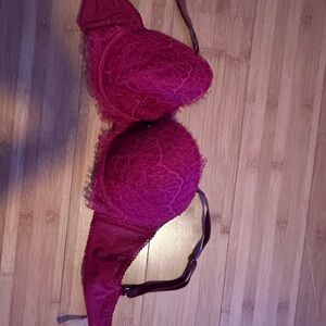 Dream Angels Lace Lightly Lined Demi Bra